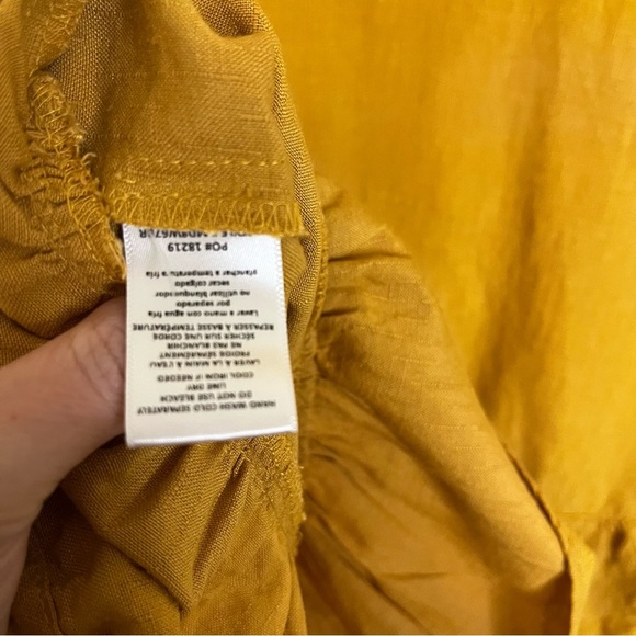 Bobeau Yellow Dress with Elegant Design - Picture 10 of 12